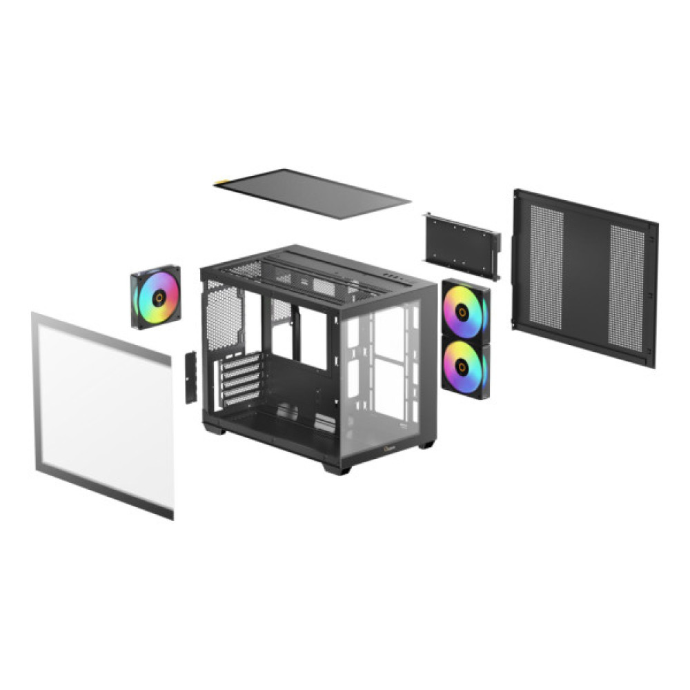 Корпус для ПК OCYPUS GAMMA-C54-BKD300XX-GL