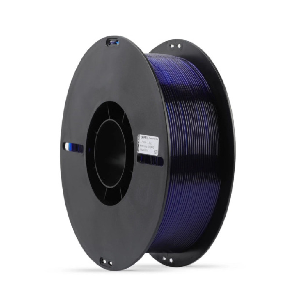 Пластик для 3D-принтера Creality PETG 1.75мм, transparent blue, 1кг (3301030036)
