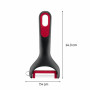 Овочечистка Tefal Ingenio+ горизонтальна 14.3 см червоно-чорний (K1992134)