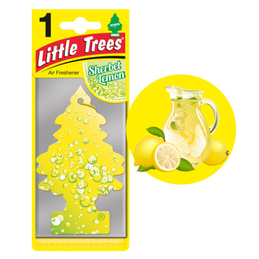 Ароматизатор для автомобіля Little Trees Щербет лимон (78034)