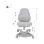 Дитяче крісло FunDesk Sorridi Grey (808668) Дитяче крісло FunDesk Sorridi Grey (808668)