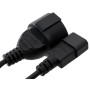 Кабель живлення C14 to Schuko 0.75mm2 Copper Vinga (VPCC14S75C) Кабель живлення C14 to Schuko 0.75mm2 Copper Vinga (VPCC14S75C)