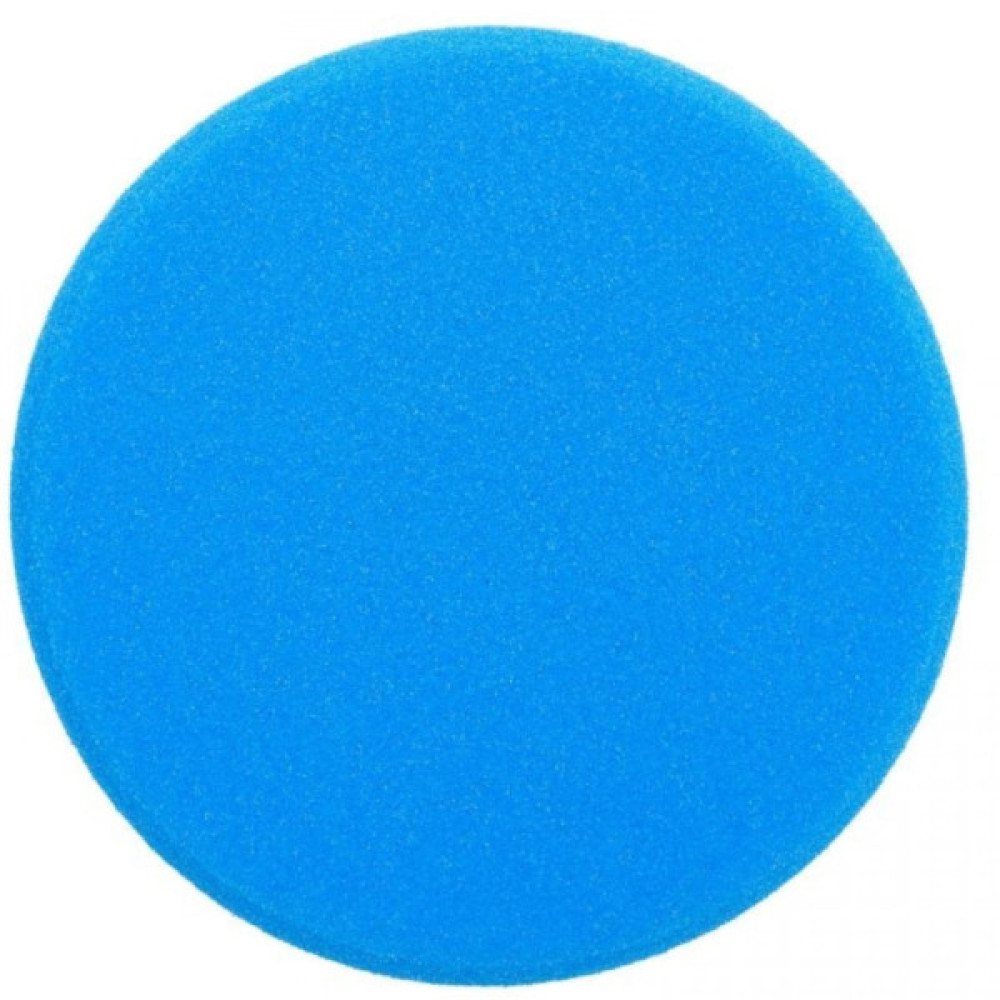 Губка для миття K2 з липучкою для полірування, блакитка (жорстка) (L611)