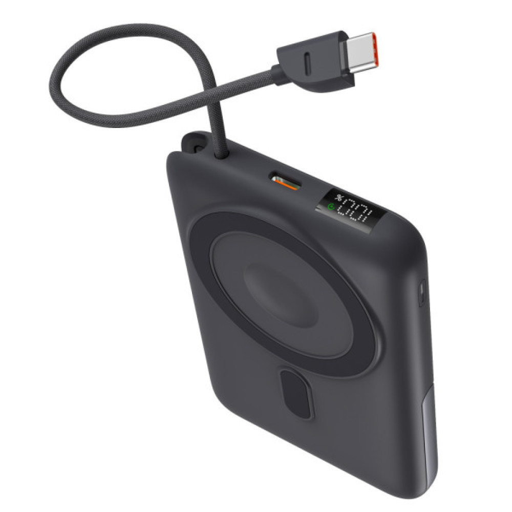 Батарея універсальна Vinga 10000 mAh 22.5W/15W/2.5W Wireless (VPBB1022WL)