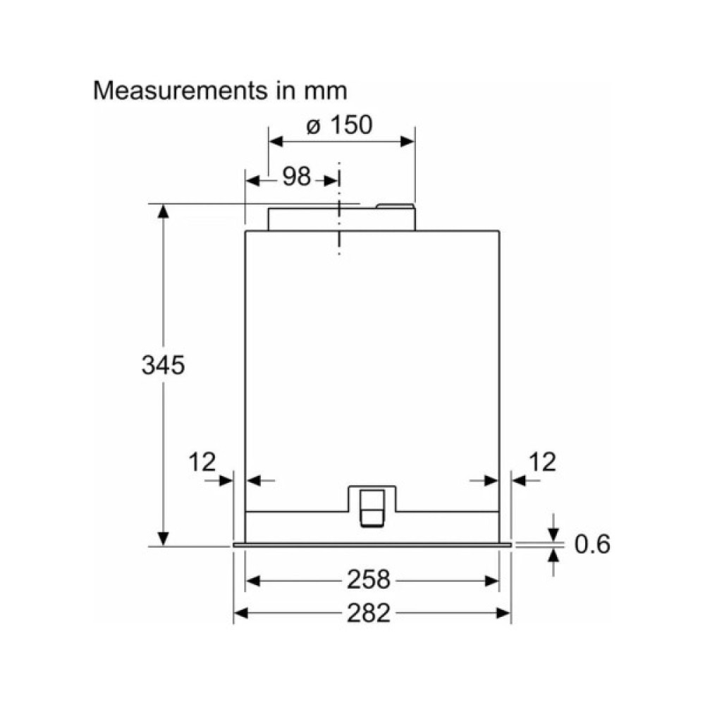 Витяжка кухонна Siemens LB56NAC50