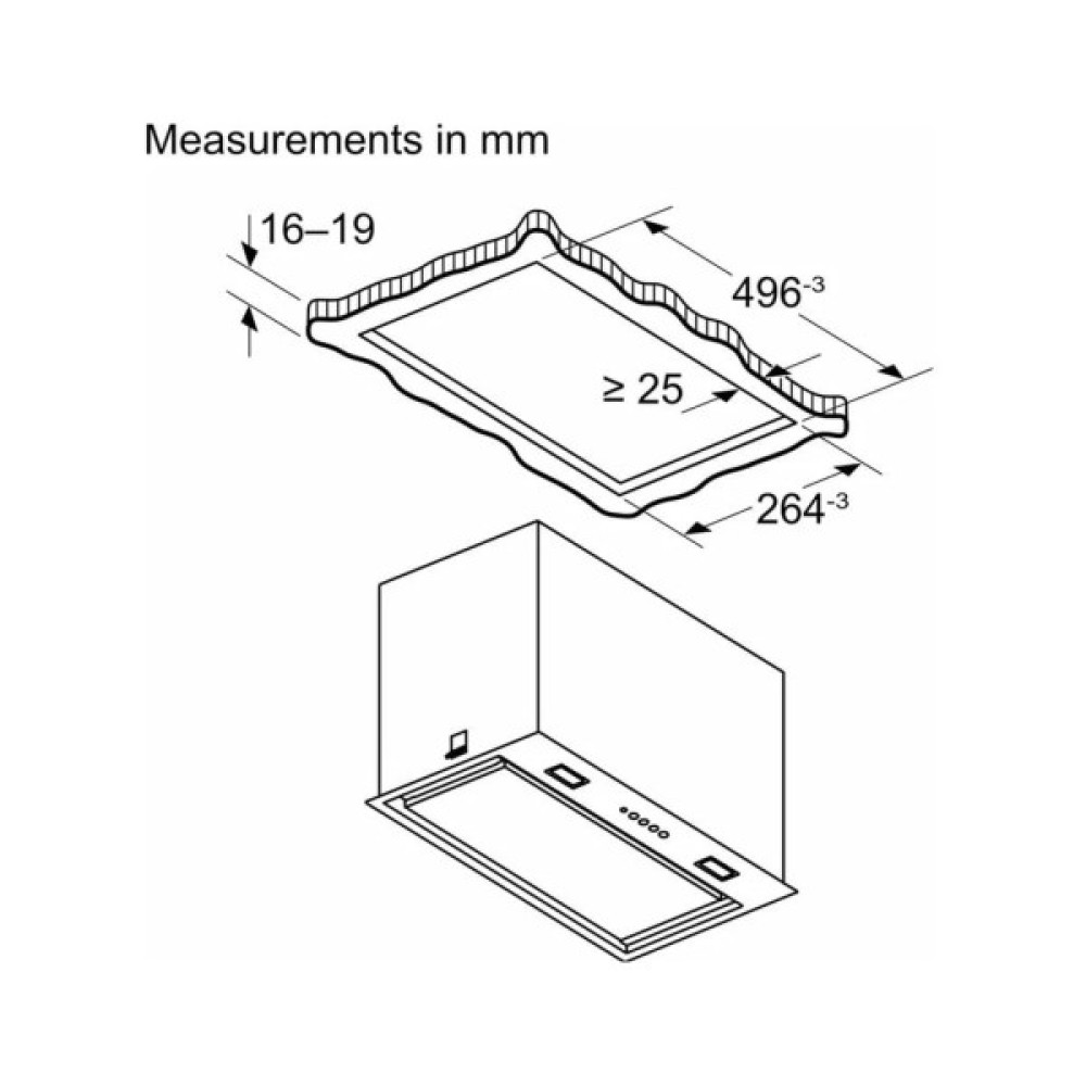 Витяжка кухонна Siemens LB56NAC50
