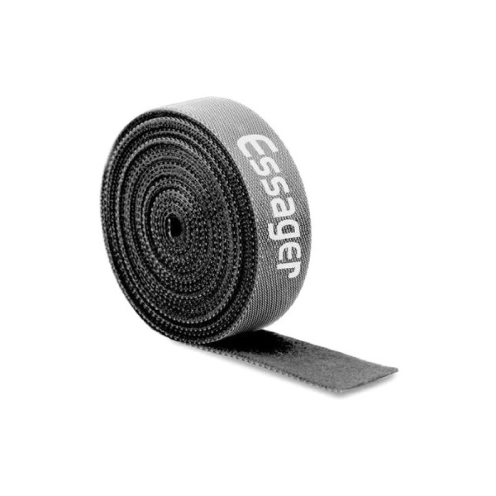 Набір для кріплення стрічка-липучка Cable Organizer 3m Black Essager (EXD-LXC01)