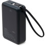 Батарея універсальна Vinga 20000 mAh 65W Display USB-C Cable Grey (VPBB2065C)