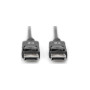 Кабель мультимедійний DisplayPort M to DisplayPort M 15.0m Digitus (AK-340100-150-S)