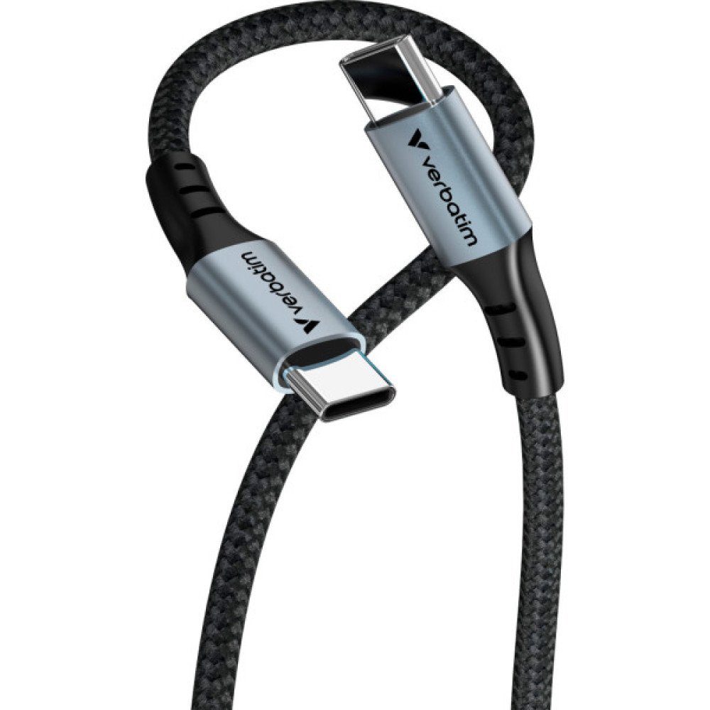 Дата кабель USB-C to USB-C 1.2m 60W black Verbatim (31845)