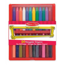 Олівці кольорові Melissa&Doug Дрібні полімерні 24 кольори (MD4136)