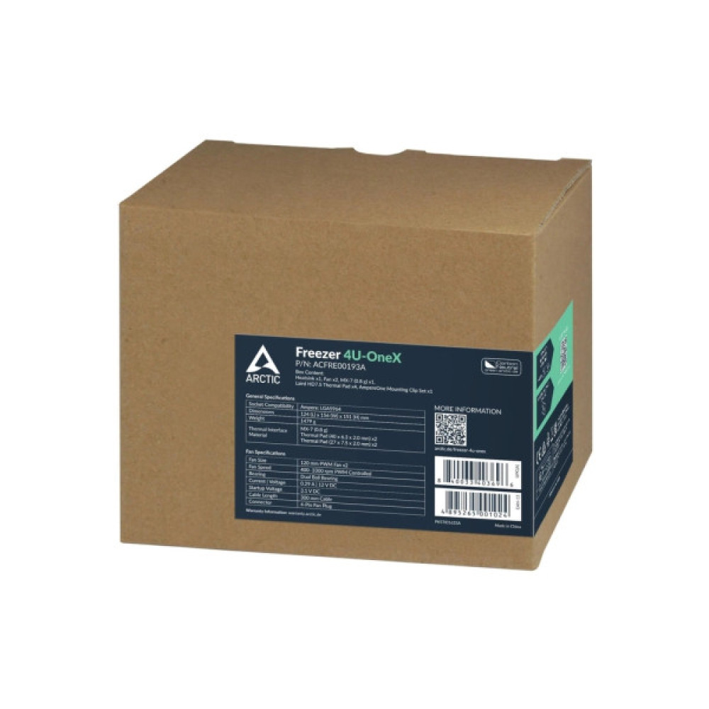 Кулер до процесора Arctic Freezer 4U-OneX (ACFRE00193A)