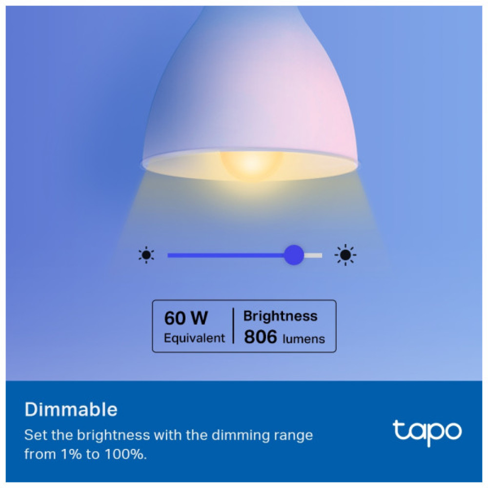 Розумна лампочка TP-Link Tapo L530E (4-Pack) (Tapo L530E(4-Pack))