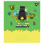 Зошит Yes Minecraft Spring А5 12 аркушів коса лінія (767592) Зошит Yes Minecraft Spring А5 12 аркушів коса лінія (767592)