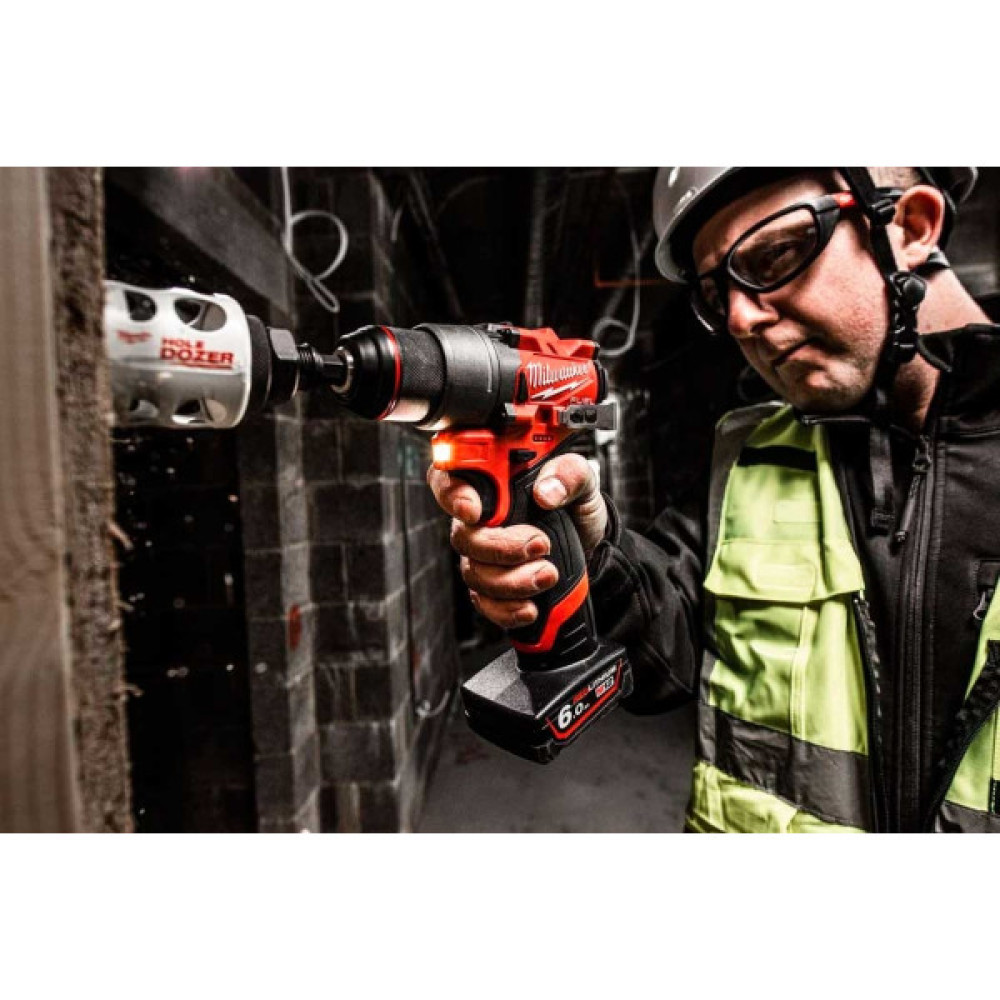 Шурупокрут-дриль акумуляторний Milwaukee M12 FDD2-0 12В 45Нм 450·1550об/хв 1.1кг без АКБ та ЗП