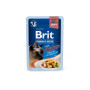 Вологий корм для кішок Brit Premium Delicate Fillets in Gravy Chicken для стерилізованих (8595602570614)