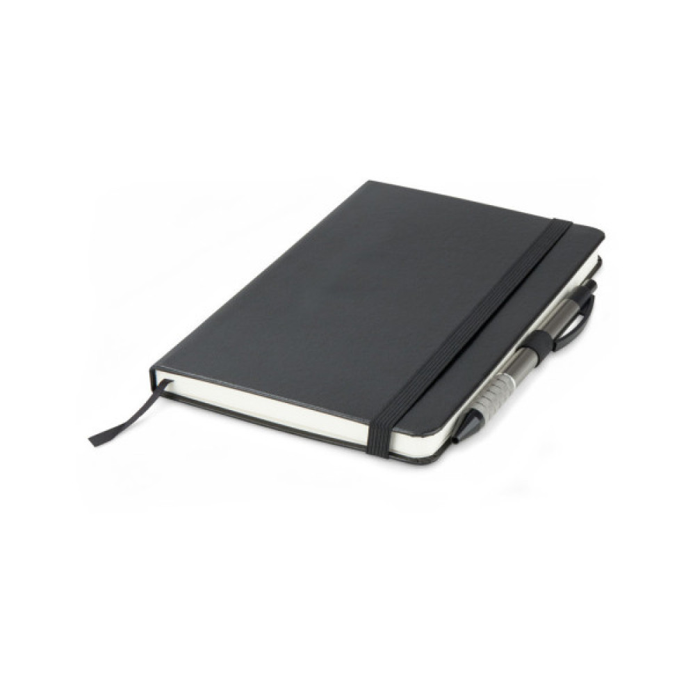 Книга записна Axent Partner 125х195 мм у лінійку 96 аркушів Чорний (8308-01-A)