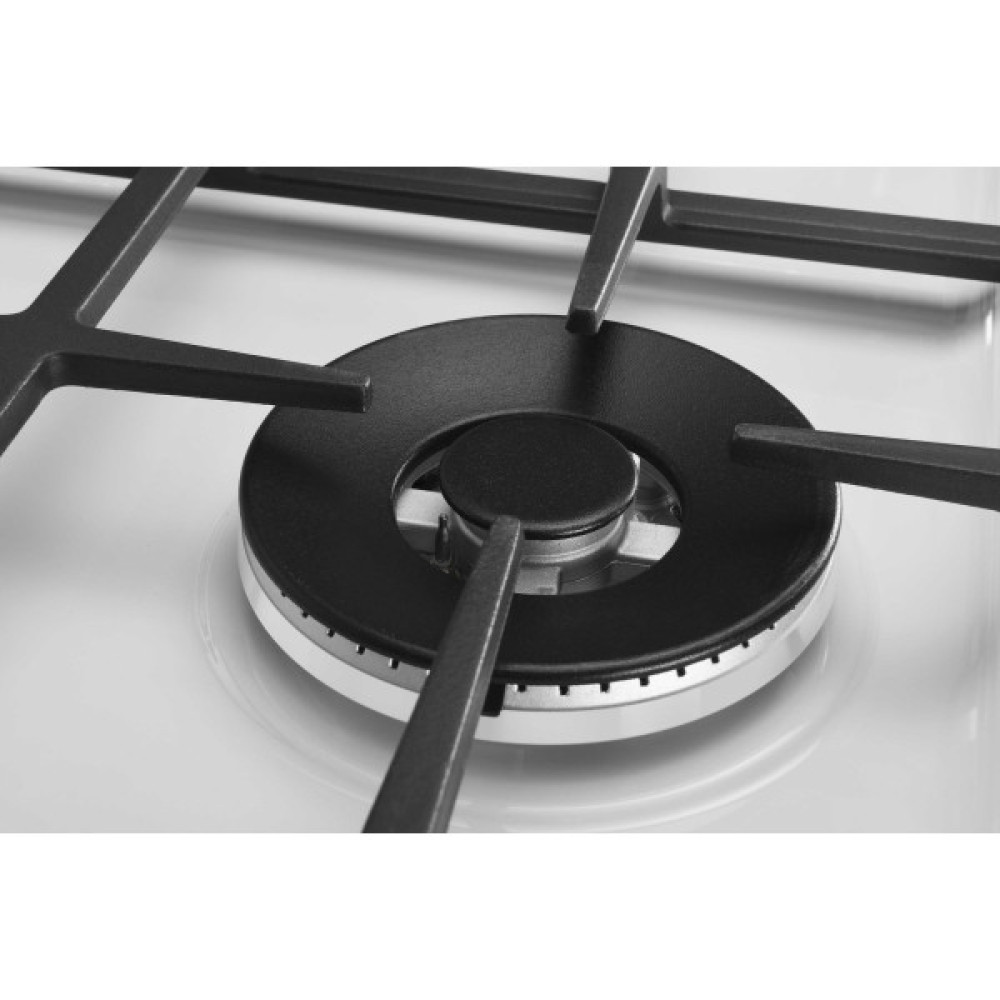 Плита ARDESTO комбі Elegance, 66л, 60x60см, конвекція, чавун, підсвічування, форсунки LPG (підключення газового балона), знімні направляючі, білий