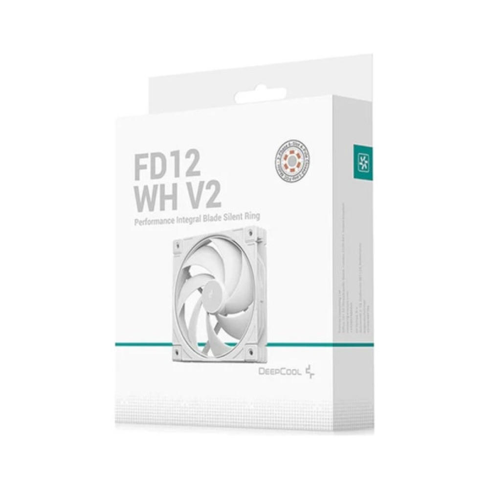Кулер до корпусу Deepcool FD12 WH V2