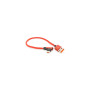 Дата кабель USB 2.0 AM to USB-C 0.25m QC3.0 PD 90° corner braided red Voltronic (YT-USB-TypeC-2.0m/R)