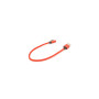 Дата кабель USB 2.0 AM to USB-C 0.25m QC3.0 PD 90° corner braided red Voltronic (YT-USB-TypeC-2.0m/R)