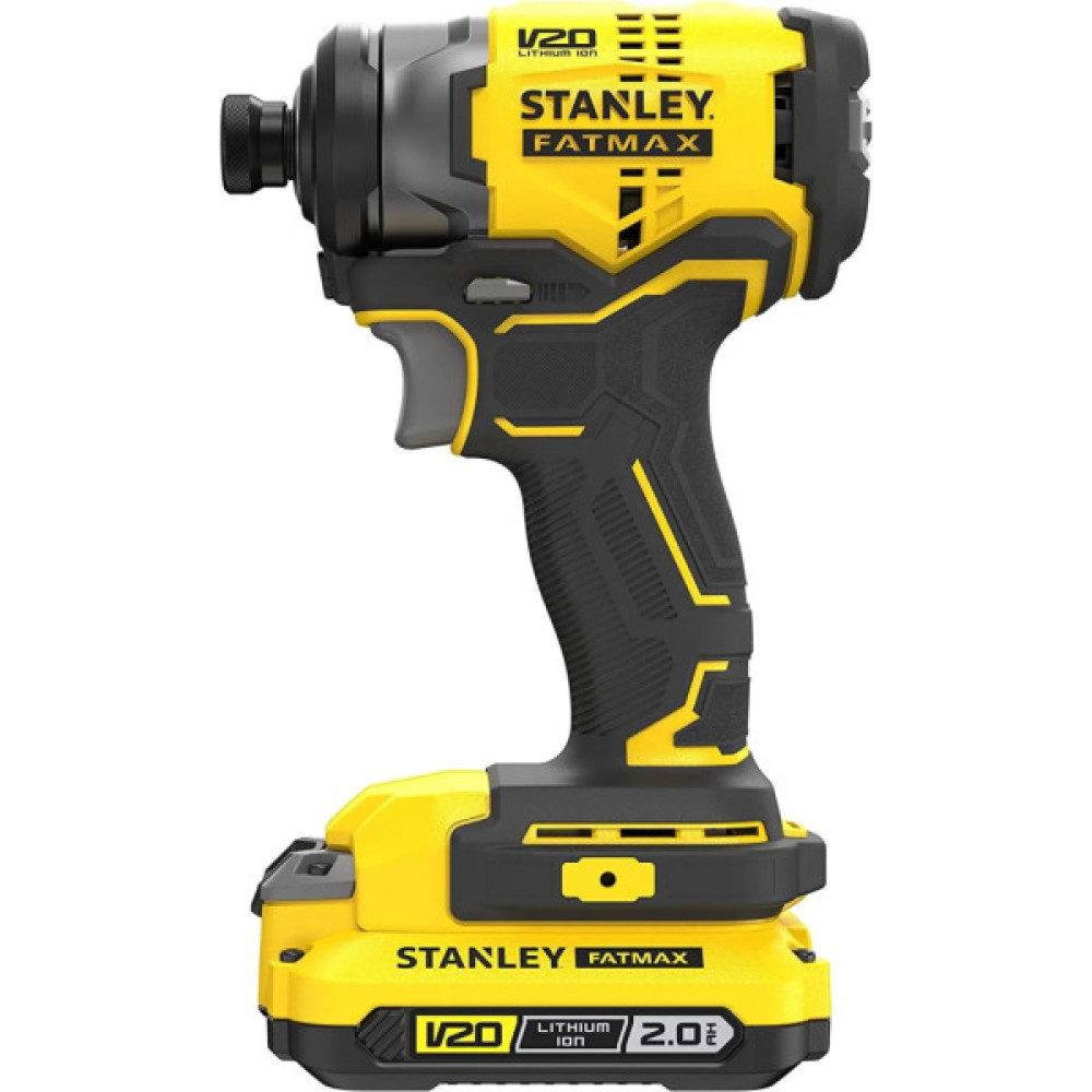 Шуруповерт Stanley FatMax, Li-Ion 18В, 2x2Ah, 165 Нм, 2800 об/хв, 3100 уд/хв, 3.48 кг, кейс (SFMCF810D2K)