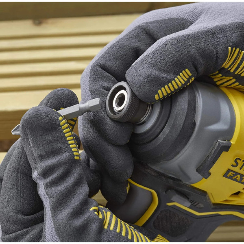 Шуруповерт Stanley FatMax, Li-Ion 18В, 2x2Ah, 165 Нм, 2800 об/хв, 3100 уд/хв, 3.48 кг, кейс (SFMCF810D2K)