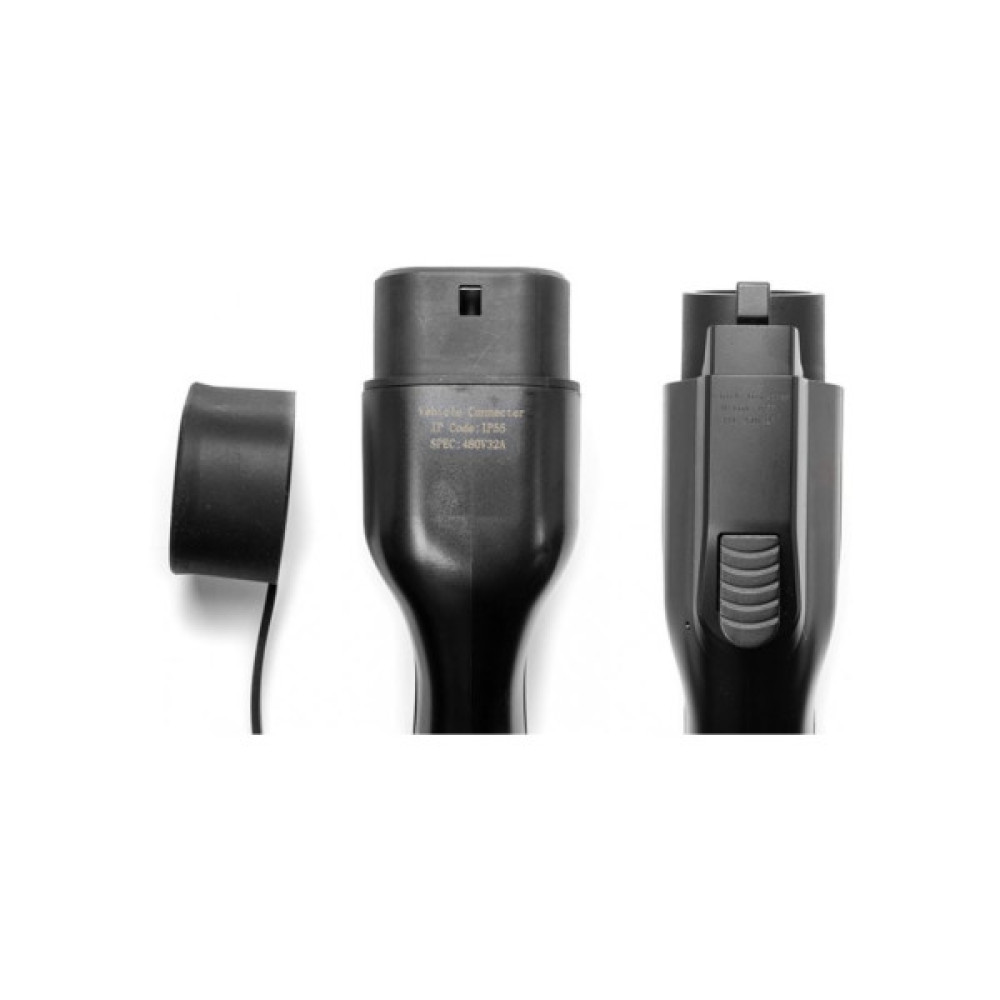 Зарядний кабель для електромобіля HiSmart Type 1 - Type 2, 32A, 7.2кВт, 1 фазный, 5м (EV200009)