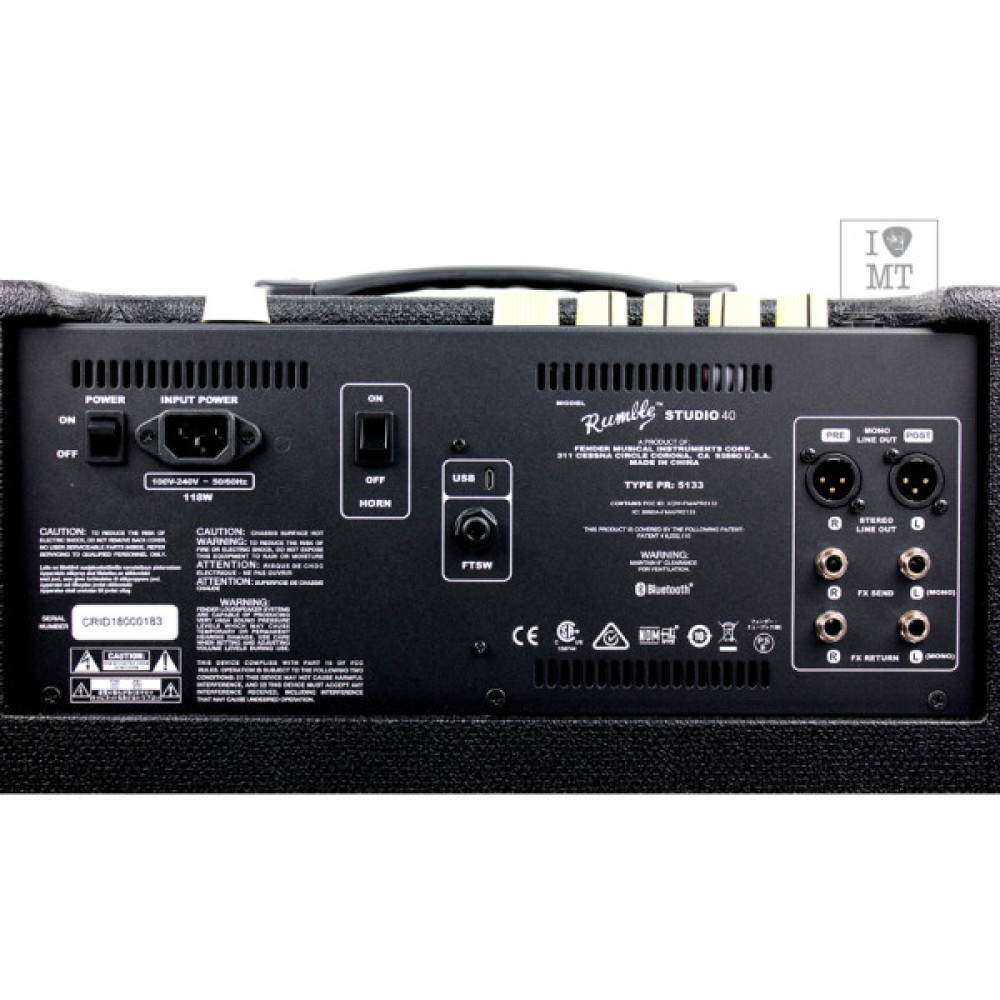 Комбопідсилювач Fender Rumble Studio 40 (227112)
