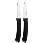Набір ножів Tramontina Felice Black Vegetable Serrate 76 мм 2 шт (23491/203) Набір ножів Tramontina Felice Black Vegetable Serrate 76 мм 2 шт (23491/203)