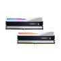 Модуль пам'яті для комп'ютера DDR5 32GB (2x16GB) 6000 MHz Trident Z5 RGB Silver G.Skill (F5-6000J4040F16GX2-TZ5RS) Модуль пам'яті для комп'ютера DDR5 32GB (2x16GB) 6000 MHz Trident Z5 RGB Silver G.Skill (F5-6000J4040F16GX2-TZ5RS)