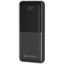 Батарея універсальна ColorWay 10 000 mAh PD/22.5W, QC/3.0, LCD, Black (CW-PB100LPB3BK-PDD)