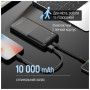 Батарея універсальна ColorWay 10 000 mAh PD/22.5W, QC/3.0, LCD, Black (CW-PB100LPB3BK-PDD)