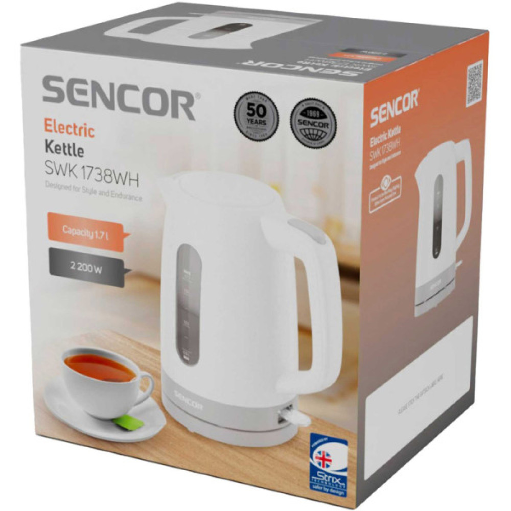 Електрочайник Sencor SWK 1738WH