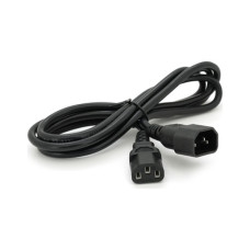 Кабель живлення C13 to C14 1.8m 0.75mm2 OEM Voltronic (PC-IEC C13-C14 CCA18)