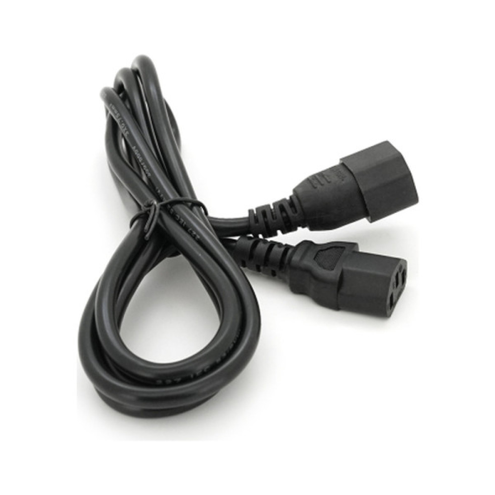 Кабель живлення C13 to C14 1.8m 0.75mm2 OEM Voltronic (PC-IEC C13-C14 CCA18)