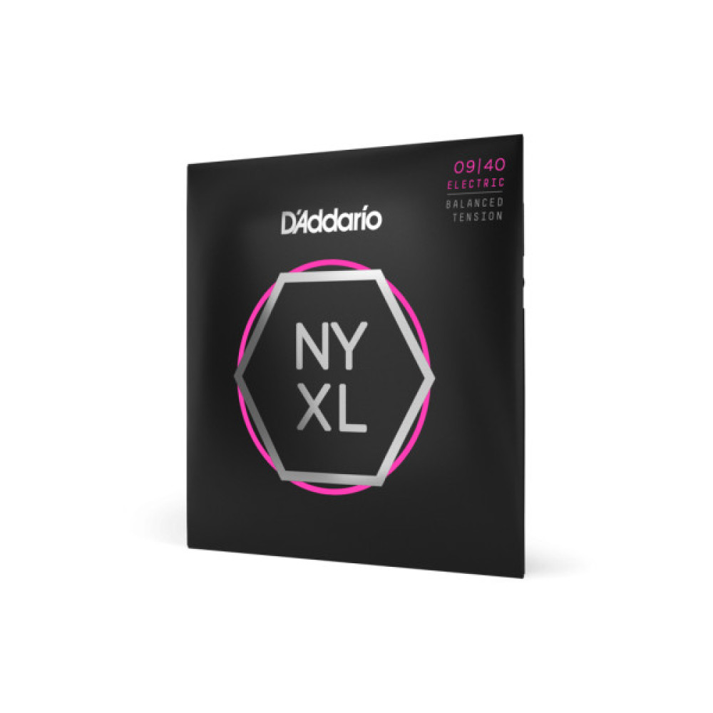 Струни для гітари D'Addario NYXL Electric Balanced Tension Super Light (09-40) (NYXL0940BT)
