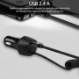 Зарядний пристрій Promate 17W USB + Multi-Connector (voltrip-uni.black) Зарядний пристрій Promate 17W USB + Multi-Connector (voltrip-uni.black)