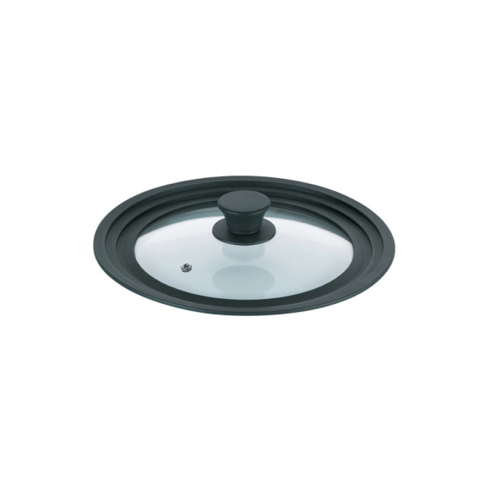 Кришка для посуду Kela Concetta с силиконовым ободком 22-26 см (11441)