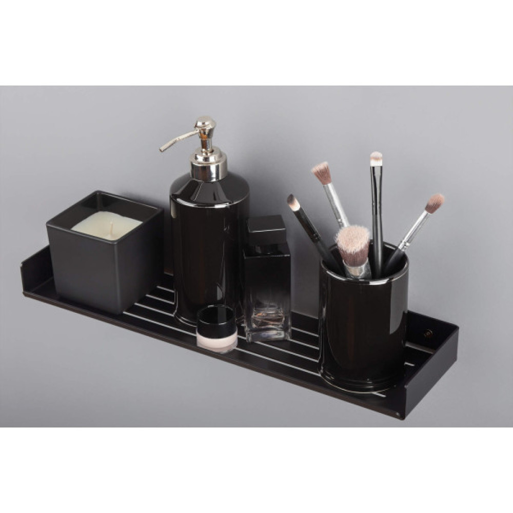 Полиця Deante Mokko пласка, чорна