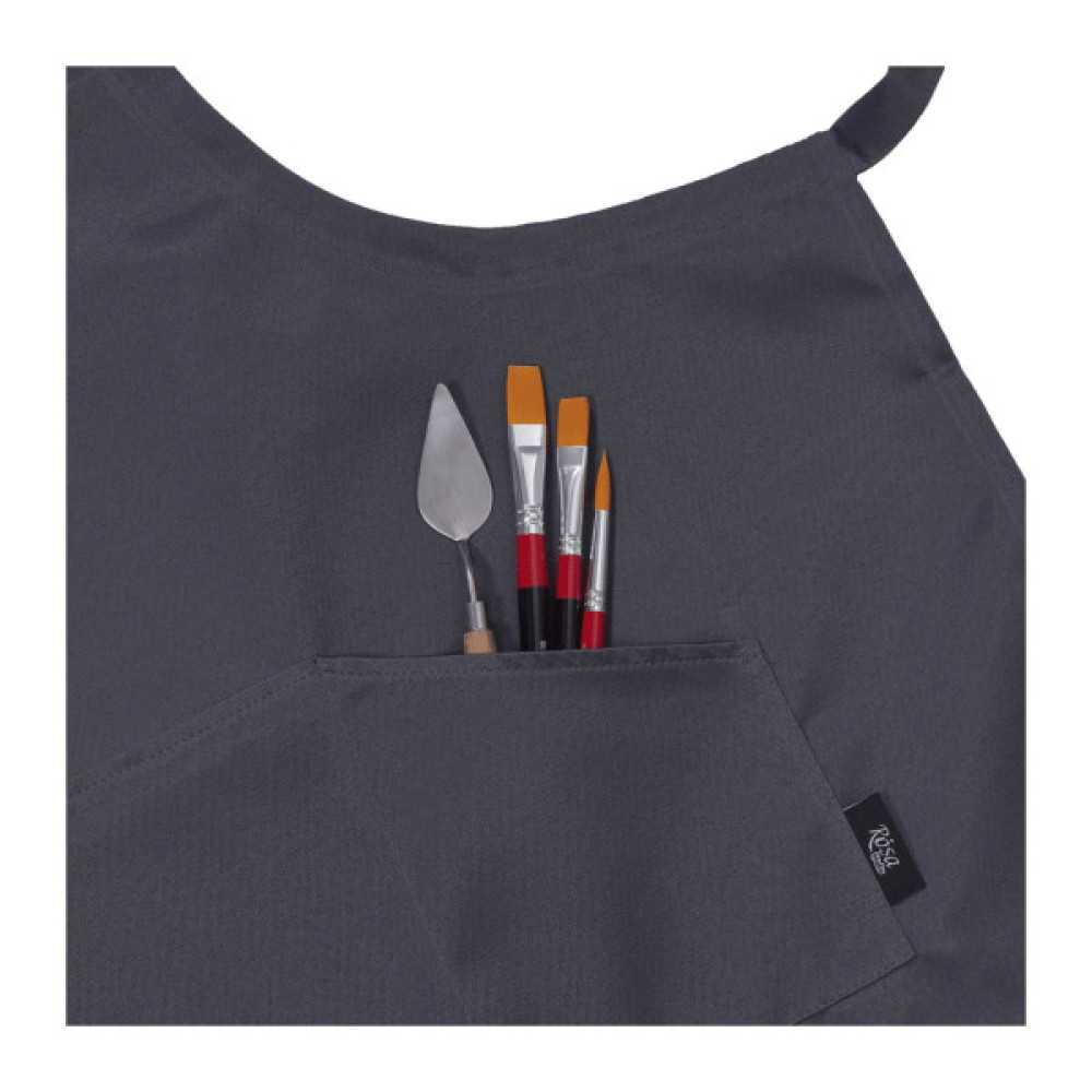 Фартух для творчості Rosa дорослий, 96*90см, асфальт, грета (4823098511816)