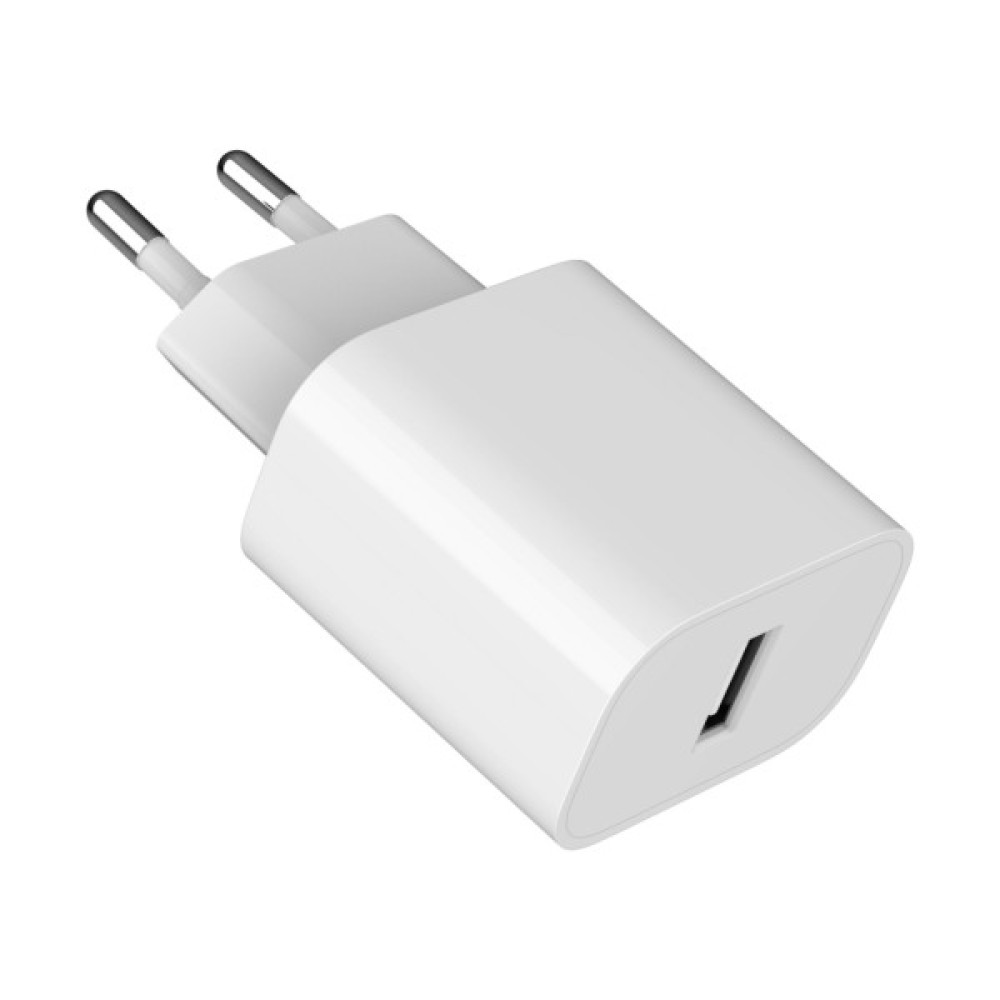 Зарядний пристрій Gembird 1xUSB-A 5V/2.4A (12W) white (TA-UC-1A12-01)