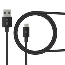 Дата кабель USB 2.0 AM to USB-C 0.2m black Piko (1283126493843)