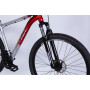 Велосипед Space 27.5" PHAETON DD FR рама-19" AL 2026 сріблясто-червоний (OPS-SP-27.5-085)
