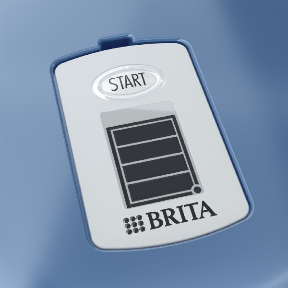 Фільтр-глечик Brita Flow Memo MXPro 8.2л (5.2л очищеної води) з фільтр-картриджем, синій