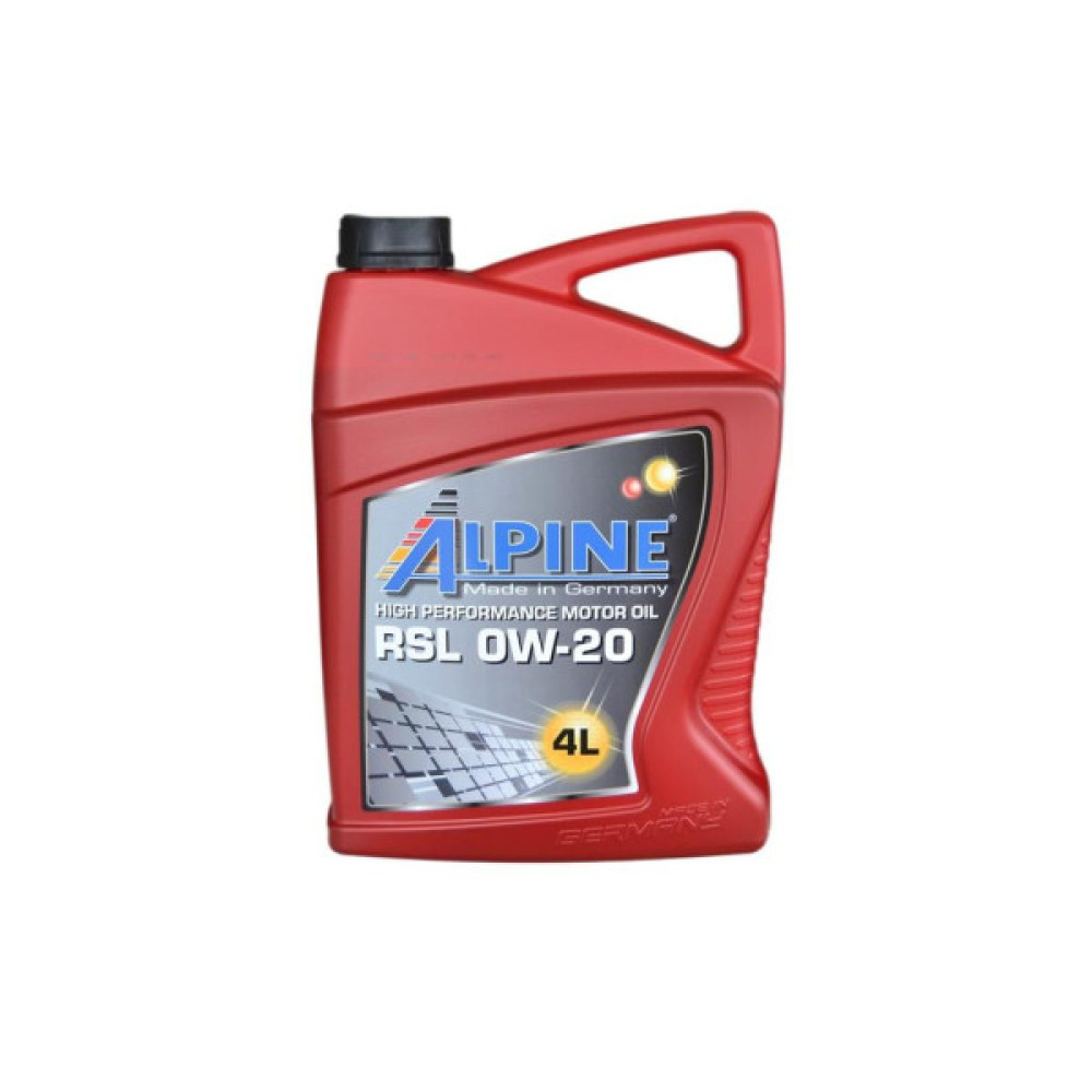 Моторна олива Alpine 0W-20 RSL 4л (0195-4)