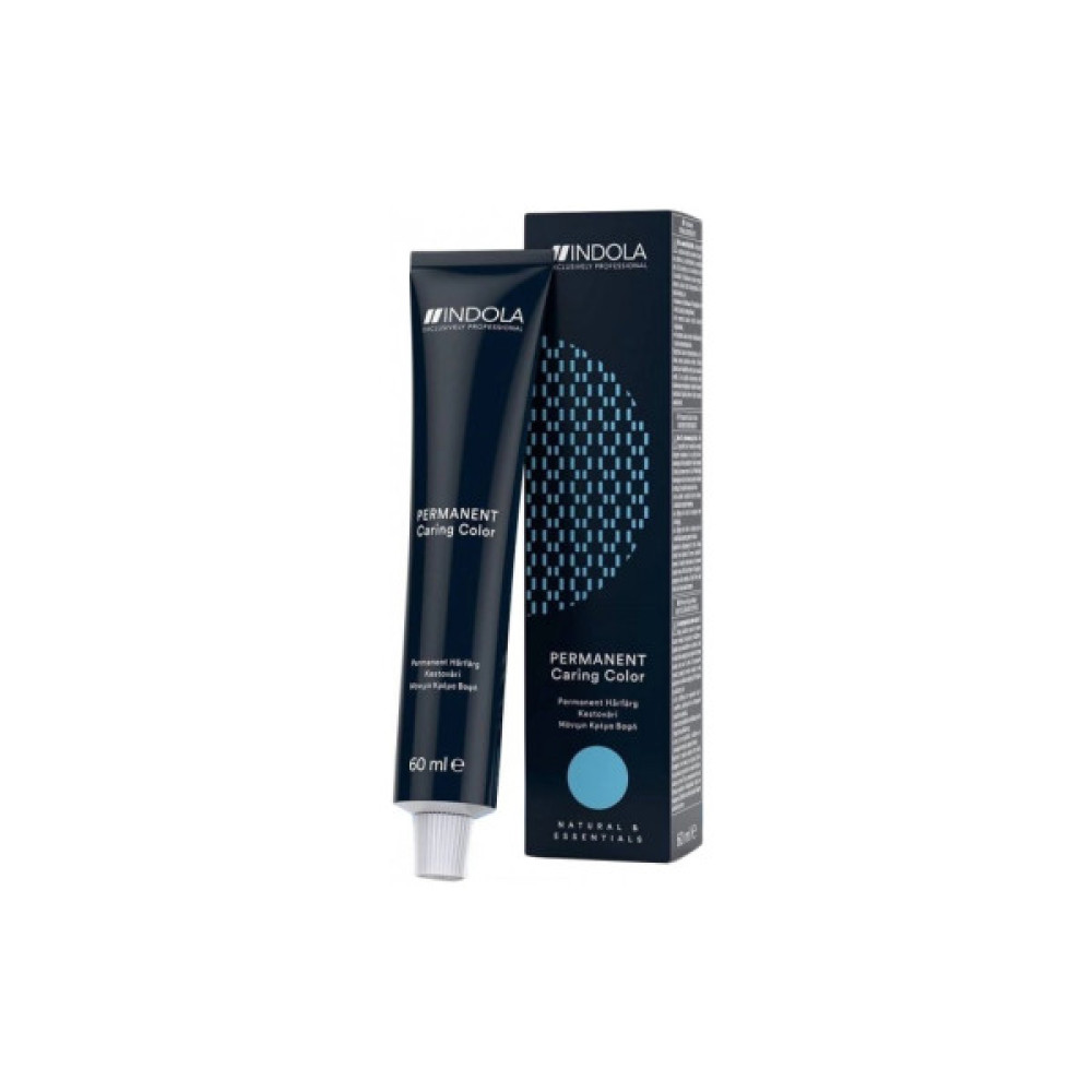 Фарба для волосся Indola Permanent Caring Color 4.4 - Середньо-коричневий мідний (4045787933789)