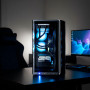 Корпус Zalman P60 без БЖ, 2xUSB3.0, 1x Type C, 3x120мм ARGB Reverse, 2x120мм ARGB, VGA 435мм, LCS ready, Curved Tempered Glass, Dual Chamber, ATX, чорний