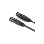 Кабель мультимедійний XLR M to XLR F 2.0m AV130 black UGREEN (20710)