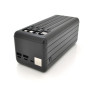 Батарея універсальна ACL 80000mAh, 4*USB, with Cable(USB/Micro/Type-C/Lighting), Black (PW-108)